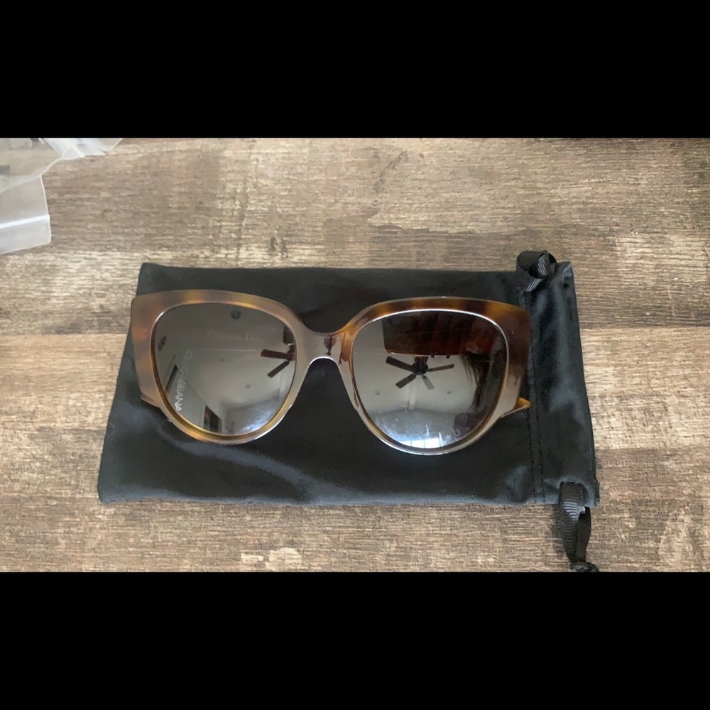Dior Night 2 05LHA Havana Sunglasses - Picture 8 of 10